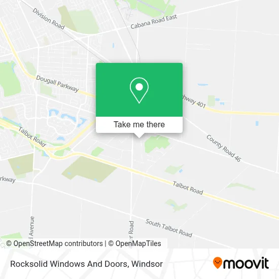 Rocksolid Windows And Doors map