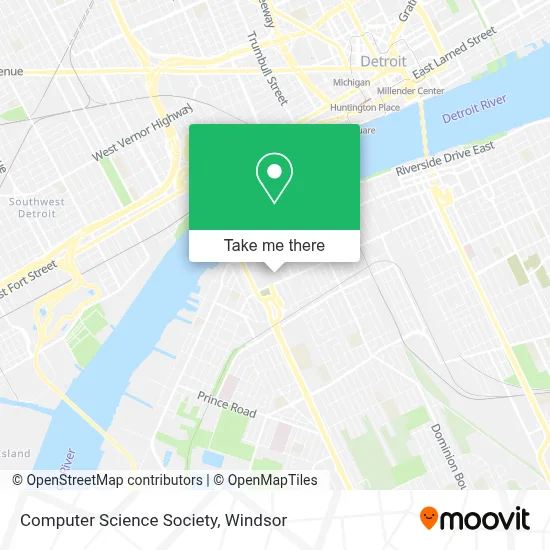 Computer Science Society map
