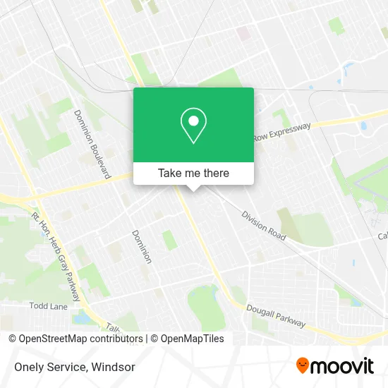 Onely Service map