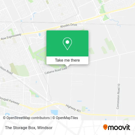 The Storage Box map