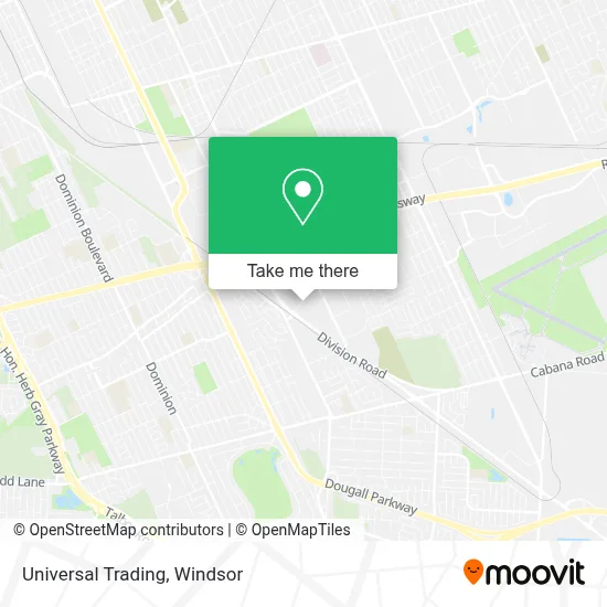 Universal Trading map