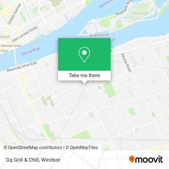 Dq Grill & Chill map