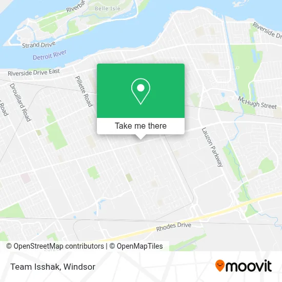 Team Isshak map