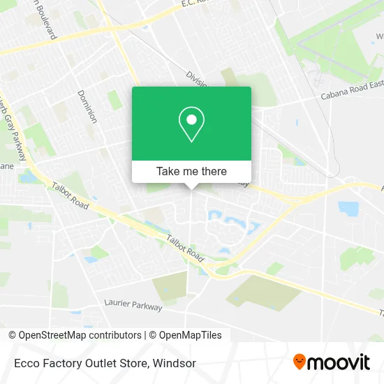 Ecco Factory Outlet Store map