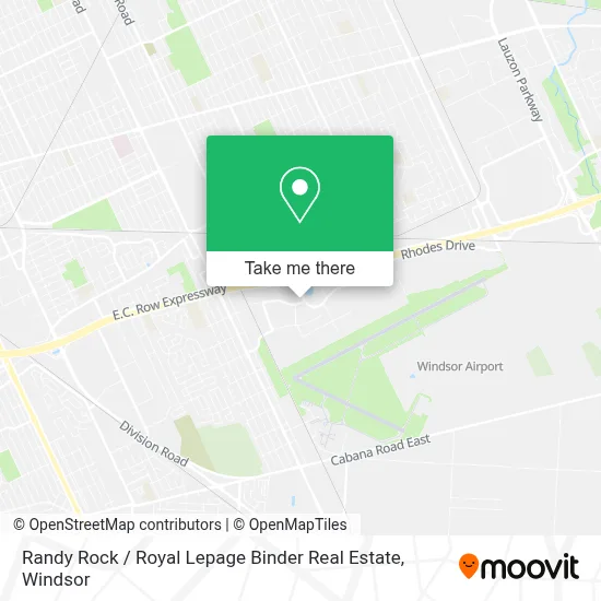 Randy Rock / Royal Lepage Binder Real Estate map