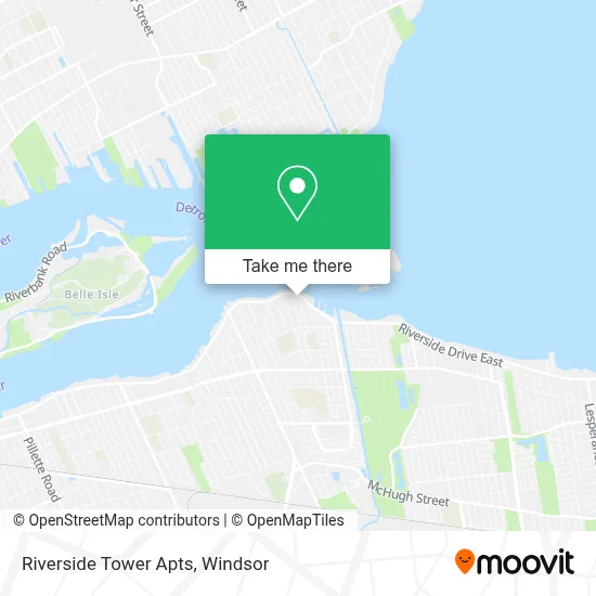 Riverside Tower Apts map