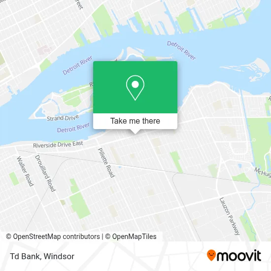 Td Bank map