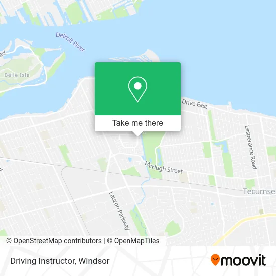 Driving Instructor map