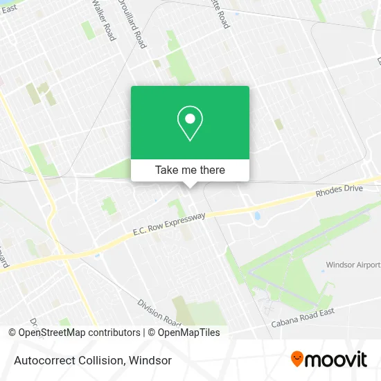 Autocorrect Collision map