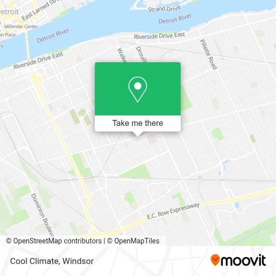 Cool Climate map