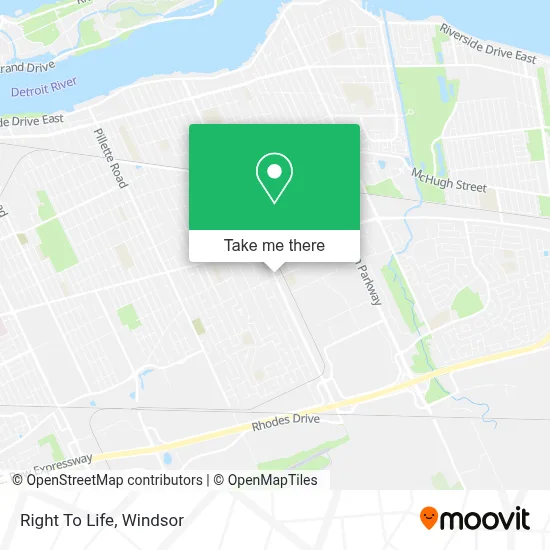 Right To Life map