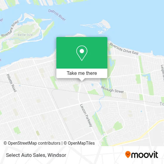 Select Auto Sales map