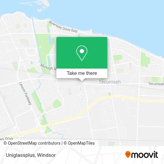 Uniglassplus map