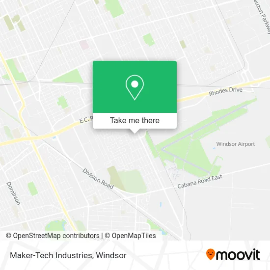 Maker-Tech Industries map