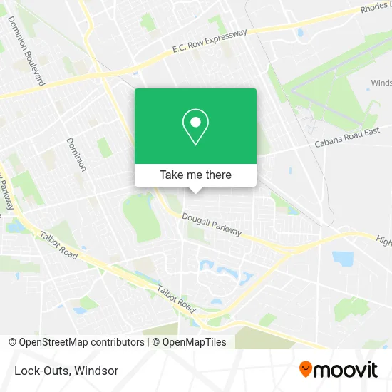 Lock-Outs map