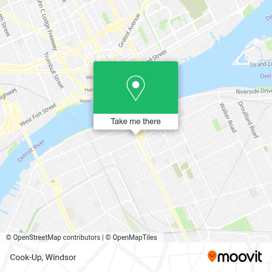 Cook-Up map