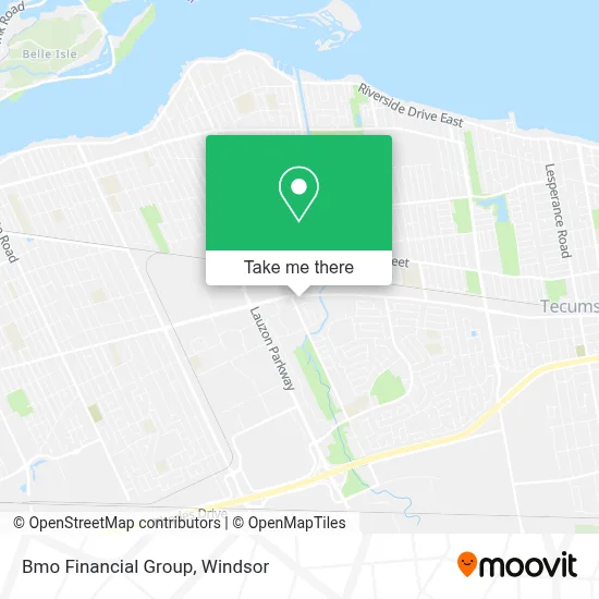 Bmo Financial Group map