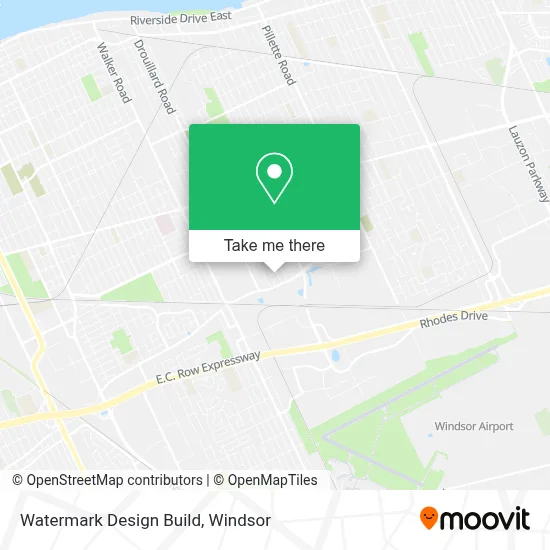 Watermark Design Build map