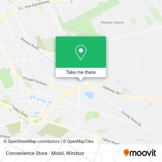 Convenience Store - Mobil map
