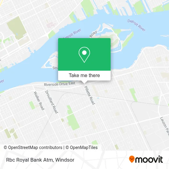 Rbc Royal Bank Atm map