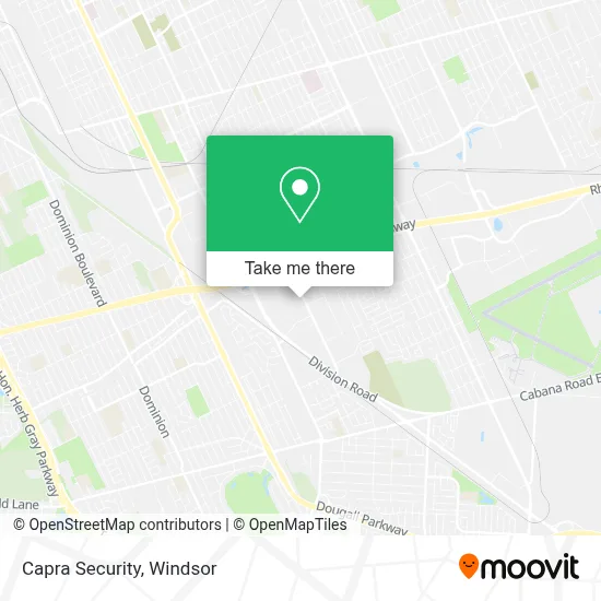 Capra Security map