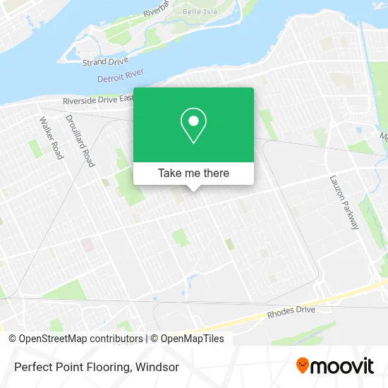 Perfect Point Flooring map