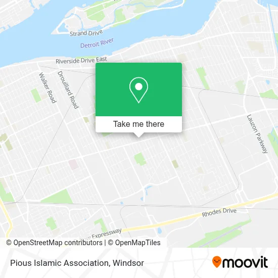 Pious Islamic Association map