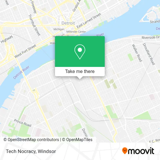 Tech Nocracy map