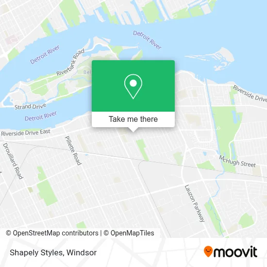 Shapely Styles map