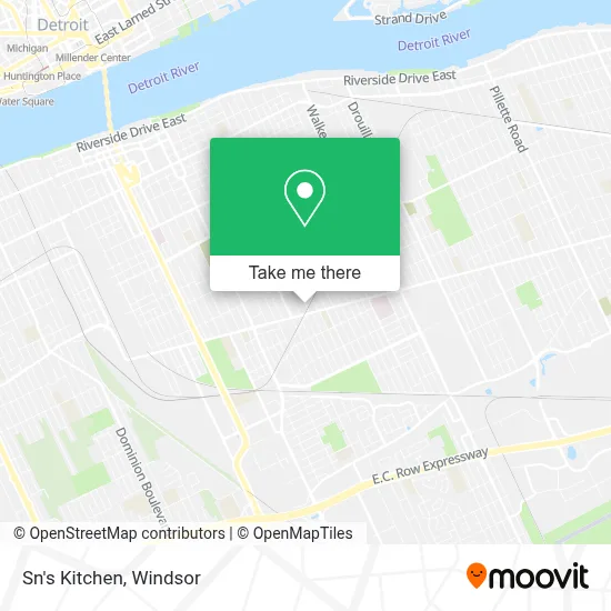 Sn's Kitchen map