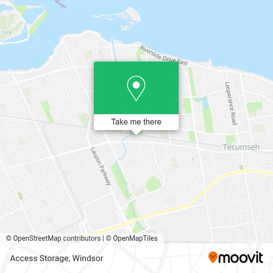 Access Storage map
