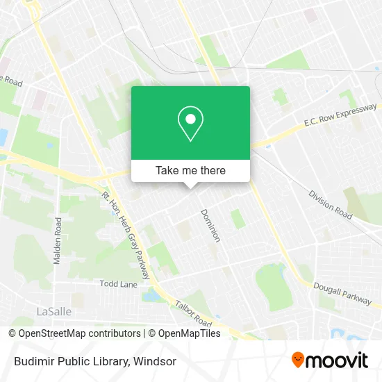 Budimir Public Library map