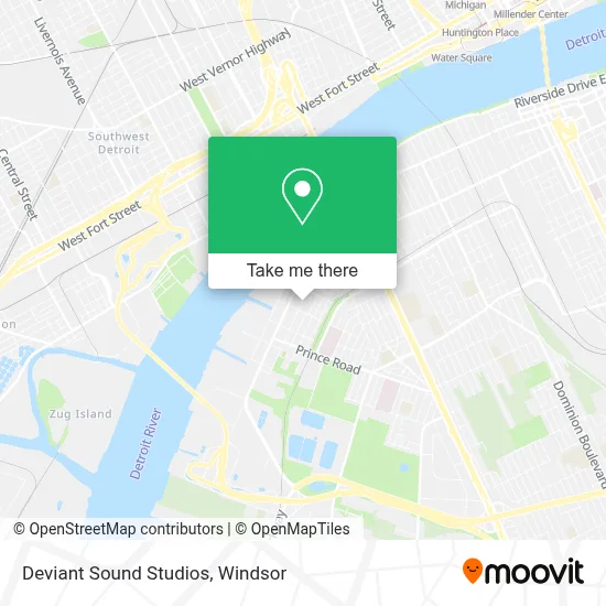 Deviant Sound Studios map