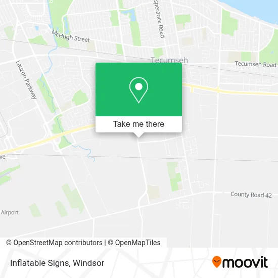Inflatable Signs map