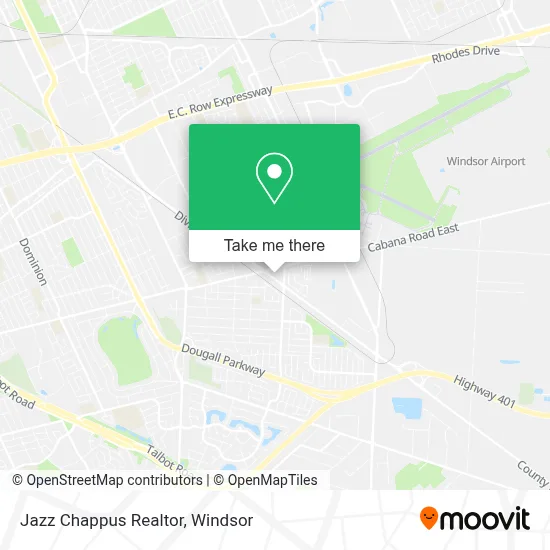 Jazz Chappus Realtor map