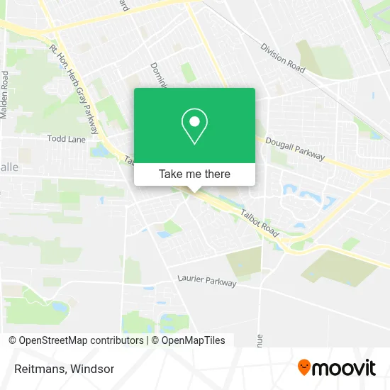 Reitmans map