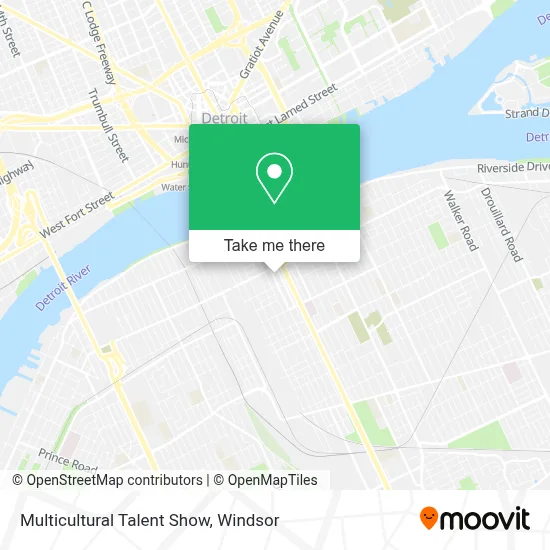 Multicultural Talent Show map