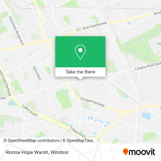 Ronna Hope Warsh map