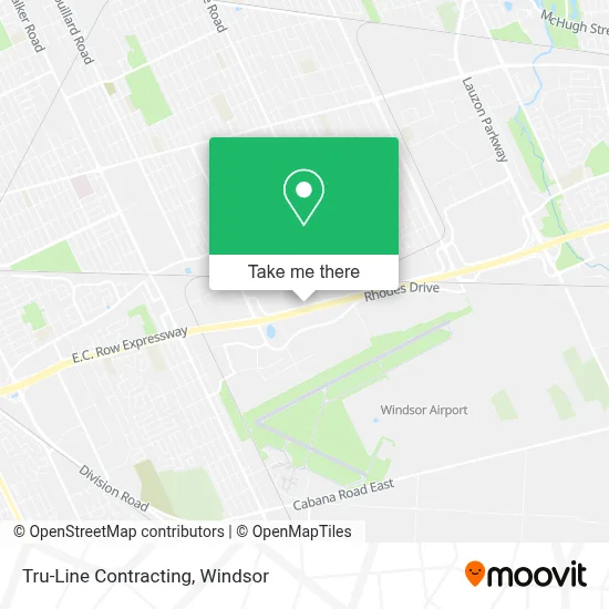 Tru-Line Contracting map