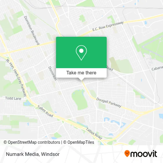 Numark Media map