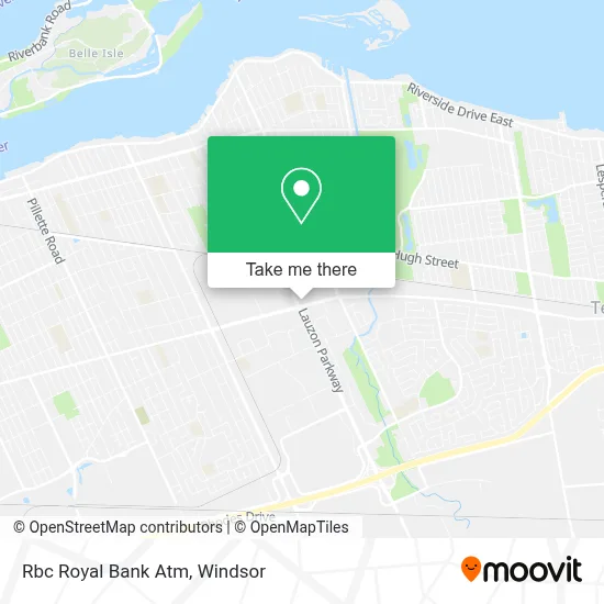 Rbc Royal Bank Atm map