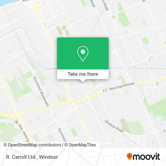 R. Carroll Ltd. map