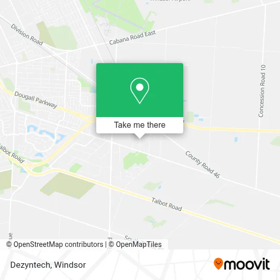Dezyntech map