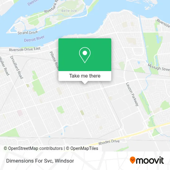 Dimensions For Svc map