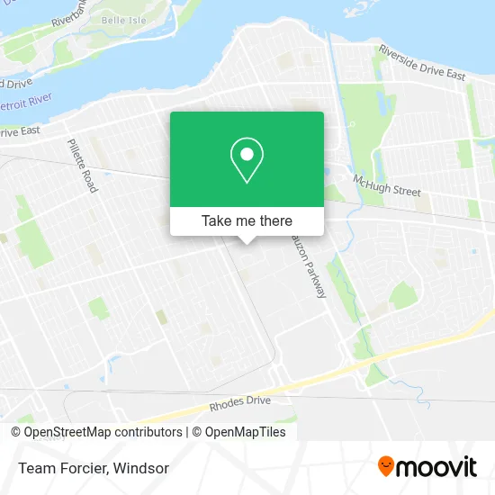 Team Forcier map