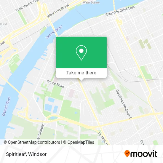 Spiritleaf map