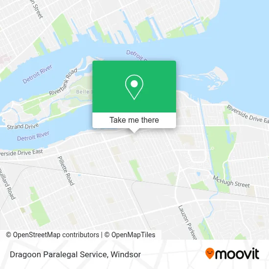 Dragoon Paralegal Service map