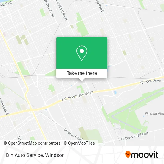 Dlh Auto Service map