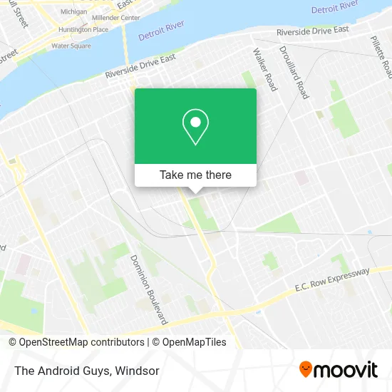 The Android Guys map