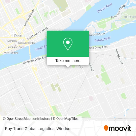 Roy-Trans Global Logistics map